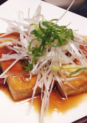 白髪葱添え豆腐ステーキ-レシピのメイン写真
