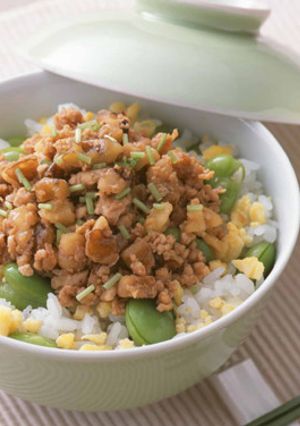 くるみのそら豆ごはん-レシピのメイン写真