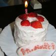 1歳のお誕生日ケーキ♪