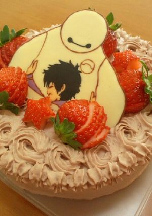 キャラケーキ『◆ベイマックス◆』-レシピのメイン写真