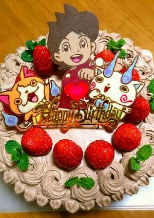 キャラケーキ『◆妖怪ウォッチ◆』-レシピのメイン写真