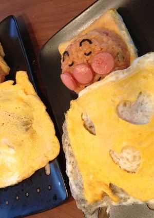 アンパンマン　de　オムライス-レシピのメイン写真