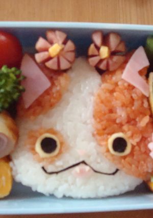 妖怪ウォッチ★ブチニャン★キャラ弁-レシピのメイン写真