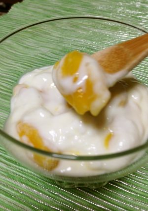 絶賛‼︎濃厚ヨーグルトの食べ方♪-レシピのメイン写真