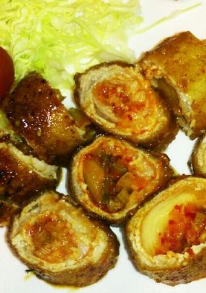 旨っ！！通称『棒』キムチチーズの豚肉巻き-レシピのメイン写真