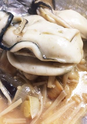 牡蠣のホイル焼き^ ^-レシピのメイン写真