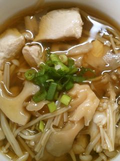 簡単♪ 蓮根 きのこ 鶏肉の とろみ煮!-レシピのメイン写真