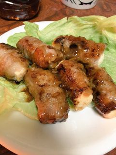 超簡単でヘルシー!生姜焼き風肉巻き豆腐♡-レシピのメイン写真
