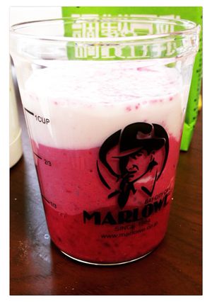 酸っぱくない！イチゴとビーツのスムージー-レシピのメイン写真