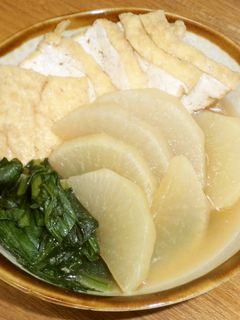 大根と厚揚げの煮物-レシピのメイン写真