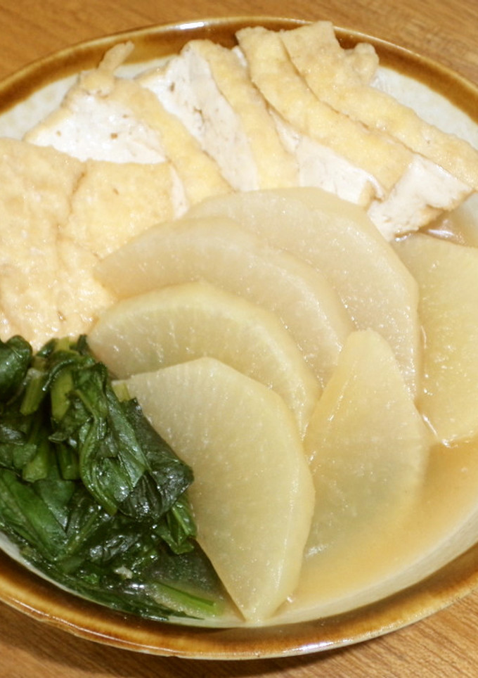 大根と厚揚げの煮物-レシピのメイン写真