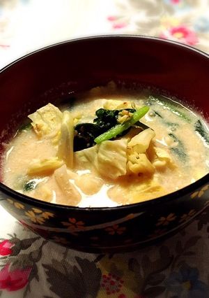 春キャベツの温麺-レシピのメイン写真