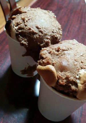 簡単マシュマロ&ココアの紙コップケーキ-レシピのメイン写真