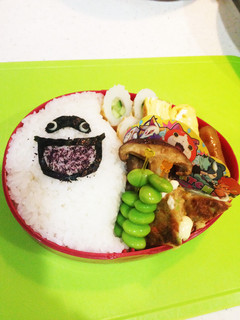 簡単ウィスパーキャラ弁-レシピのメイン写真