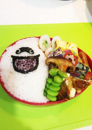 簡単ウィスパーキャラ弁-レシピのメイン写真
