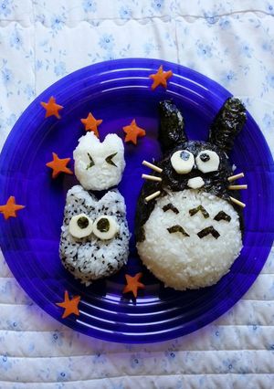 トトロおにぎり-レシピのメイン写真