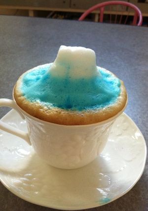 富士山カプチーノ-レシピのメイン写真