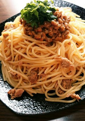 簡単ウマウマ♪納豆パスタ☆-レシピのメイン写真