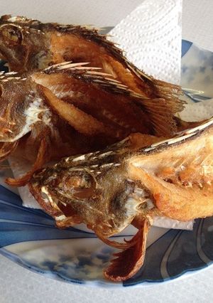 ガシラ(カサゴ)の素揚げ-レシピのメイン写真
