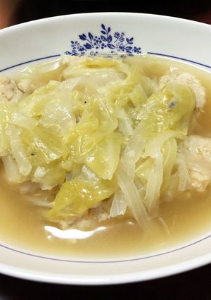 簡単！鶏ごぼうとキャベツのくたくた煮♪-レシピのメイン写真