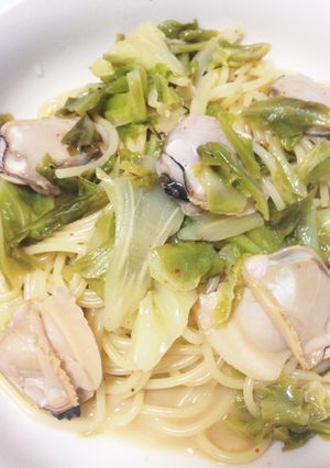 はまぐりと春キャベツのパスタ-レシピのメイン写真