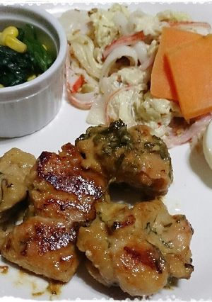 簡単！漬けて焼くだけ和風タンドリーチキン-レシピのメイン写真