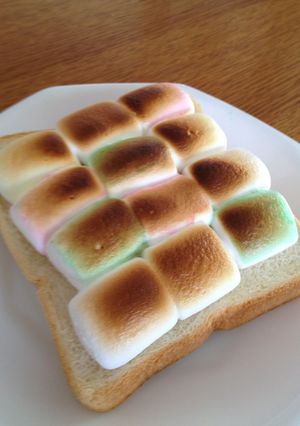 マシュマロトースト-レシピのメイン写真