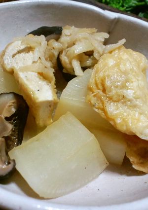 大根と揚げの切干し＆干し椎茸だし煮-レシピのメイン写真