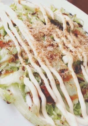 ヘルシーお好み焼き-レシピのメイン写真