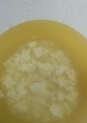 ✾離乳食　ささみと豆腐のスープ✾-レシピのメイン写真