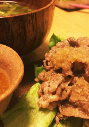 牛肉の和風薄切り-レシピのメイン写真