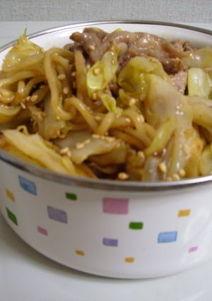 お弁当焼きそば-レシピのメイン写真