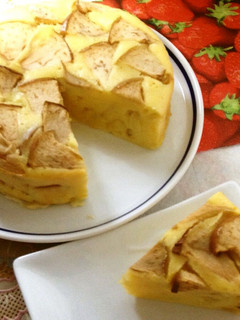 簡単♪ノンオイルりんごケーキ-レシピのメイン写真