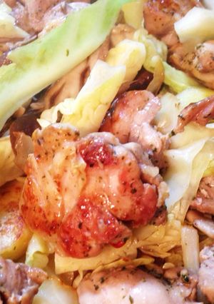 パスタソースでチキンと野菜のオイル焼き-レシピのメイン写真