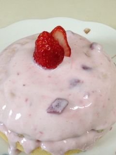 イチゴのヨーグルトケーキ-レシピのメイン写真