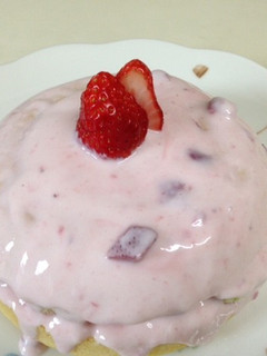 イチゴのヨーグルトケーキ-レシピのメイン写真