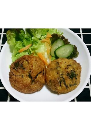 簡単！ひじき煮物リメイク手作りがんもどき-レシピのメイン写真