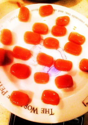 ホワイトチョコの生きゃらめる。簡単・5分-レシピのメイン写真
