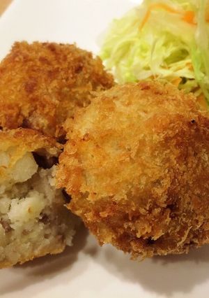 秘密はこれ！もっちりポテトコロッケ-レシピのメイン写真