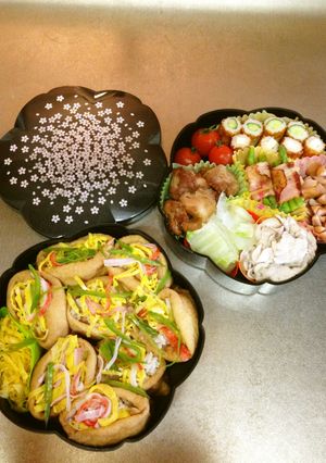 お花見弁当　2014-レシピのメイン写真