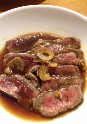 牛モモ肉のタタキ-レシピのメイン写真