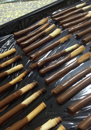 余った春巻きの皮で★サクサクチョコおやつ-レシピのメイン写真