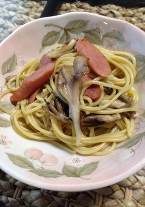 まいたけパスタ-レシピのメイン写真