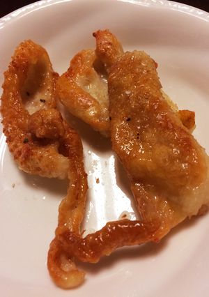 鶏皮のパリパリ焼き-レシピのメイン写真