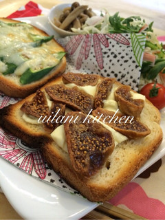 クリームチーズとドライフィグのトースト-レシピのメイン写真