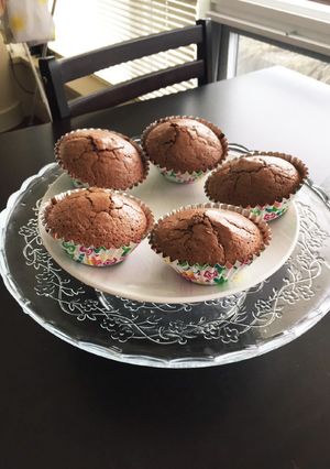 簡単 チョコカップケーキ-レシピのメイン写真