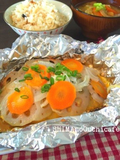 味付け無しで♪サワラの西京漬でホイル焼き-レシピのメイン写真