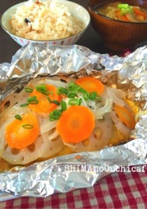 味付け無しで♪サワラの西京漬でホイル焼き-レシピのメイン写真