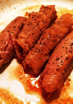 しょうがの豚肉巻き！-レシピのメイン写真