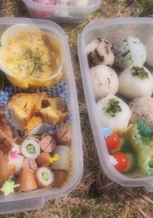 春のピクニック　簡単ランチボックス☆-レシピのメイン写真